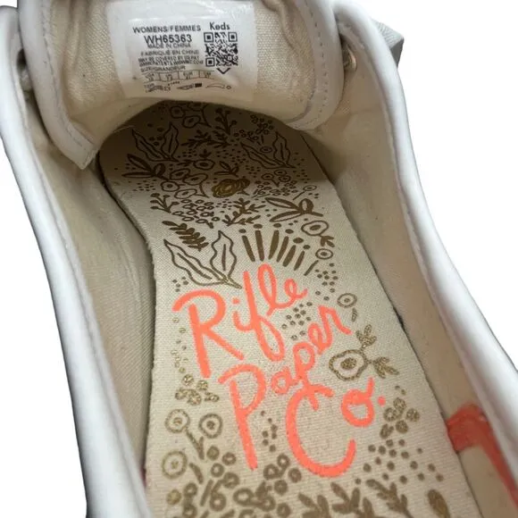Keds Strawberries Sneakers White Size 10 M Women's Rifle Paper Co. Kickstart