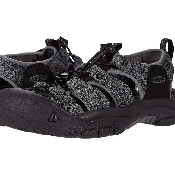KEEN $130 Men's Newport H@ Black / Steel Grey Sz 8 NIB!