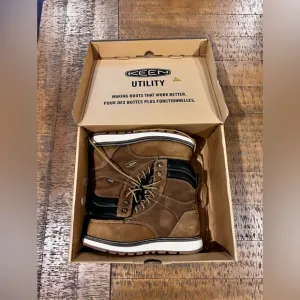 KEEN Cincinnati 8” Carbon Fiber Toe Waterproof Boots
