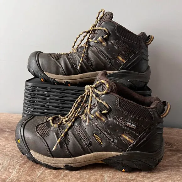 Keen Dry Men’s Steel Toe Utility Waterproof Work Boots ASTM F2413-18 Sz 11D
