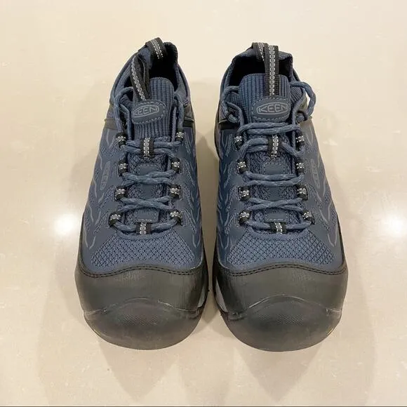 Keen Flint II Sport Utility Shoes Carbon Fiber Toe Navy Gray Women 7
