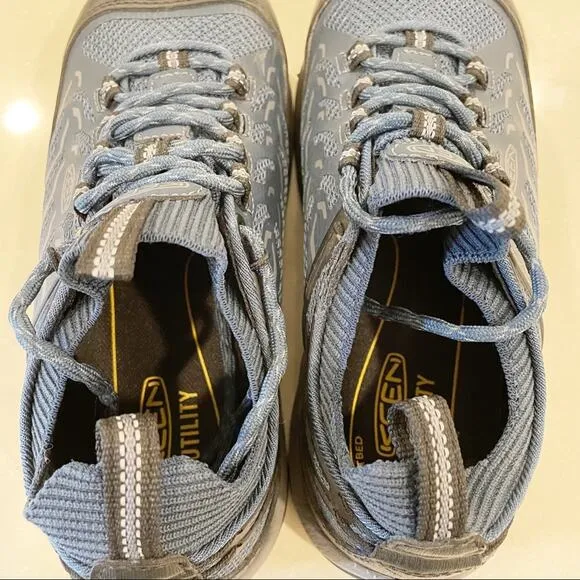 Keen Flint II Sport Utility Shoes Carbon Fiber Toe Navy Gray Women 7