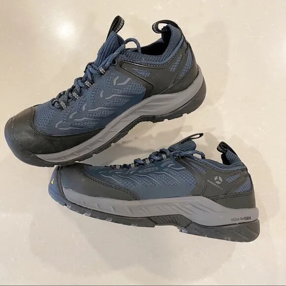 Keen Flint II Sport Utility Shoes Carbon Fiber Toe Navy Gray Women 7