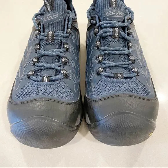 Keen Flint II Sport Utility Shoes Carbon Fiber Toe Navy Gray Women 7