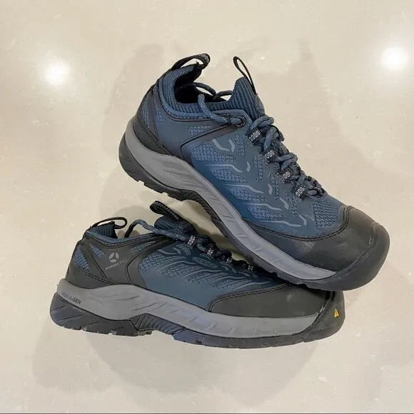 Keen Flint II Sport Utility Shoes Carbon Fiber Toe Navy Gray Women 7