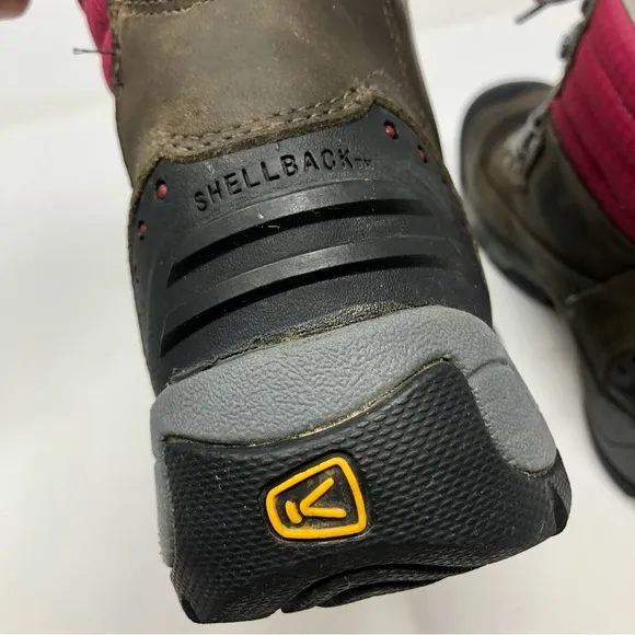 Keen Revel II Hiking Boots Waterproof Nubuck Leather Snowboots 200g Insulation