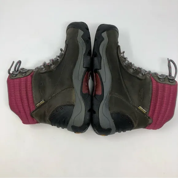 Keen Revel II Hiking Boots Waterproof Nubuck Leather Snowboots 200g Insulation