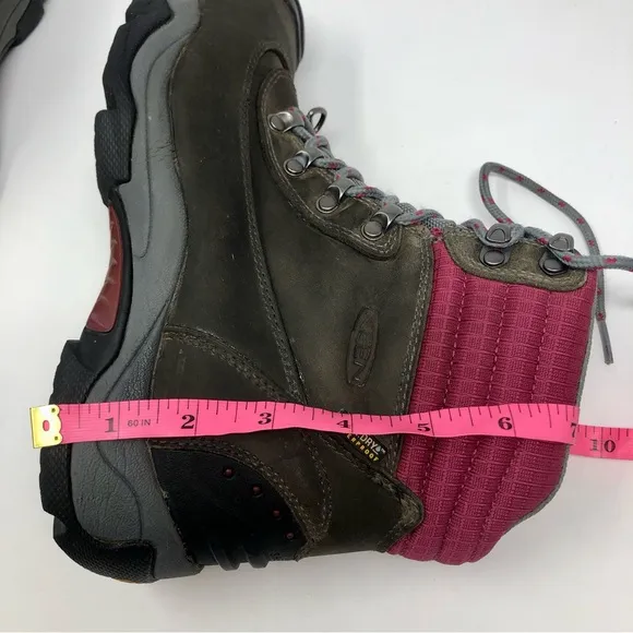 Keen Revel II Hiking Boots Waterproof Nubuck Leather Snowboots 200g Insulation