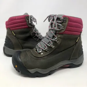 Keen Revel II Hiking Boots Waterproof Nubuck Leather Snowboots 200g Insulation