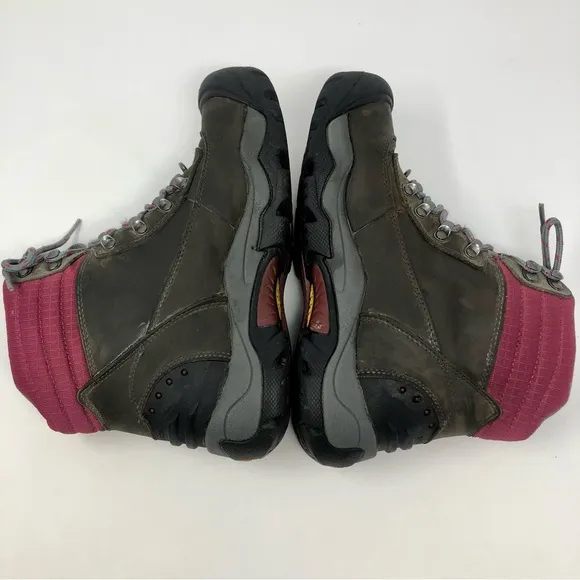 Keen Revel II Hiking Boots Waterproof Nubuck Leather Snowboots 200g Insulation