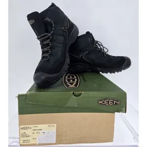 Keen Targhee IV MID Waterproof Hiking Boots Men's Size 10.5 - Triple Black