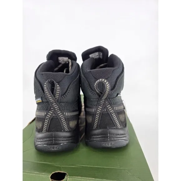Keen Targhee IV MID Waterproof Hiking Boots Men's Size 7.5 - Triple Black