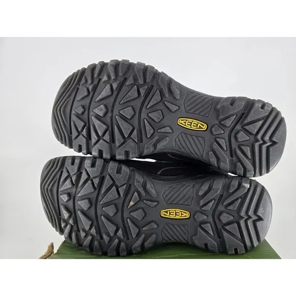 Keen Targhee IV MID Waterproof Hiking Boots Men's Size 7.5 - Triple Black
