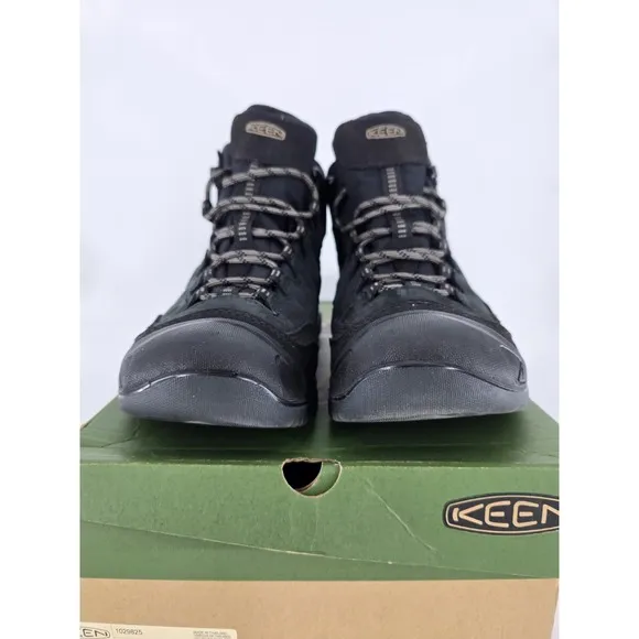 Keen Targhee IV MID Waterproof Hiking Boots Men's Size 7.5 - Triple Black