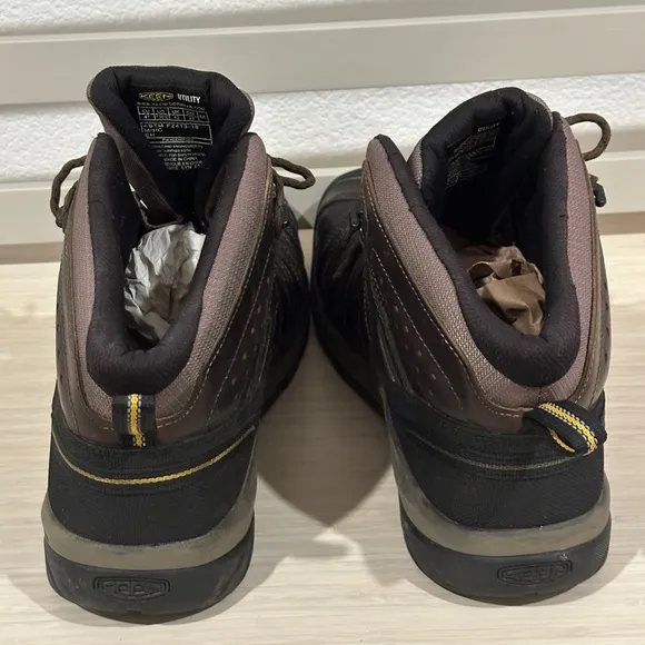 KEEN UTILITY Men’s‎ Size 13EE Lansing Mid Steel Toe WP Work Boot