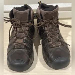 KEEN UTILITY Men’s‎ Size 13EE Lansing Mid Steel Toe WP Work Boot