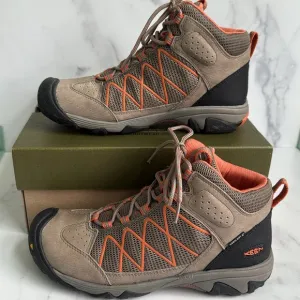 Keen Verdi II Mid Waterproof Lace Up Hiking Boots Size 9 NIB