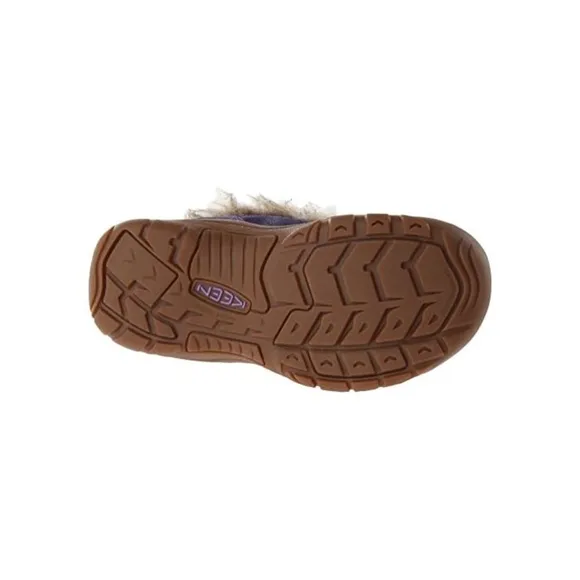 Keen Wapato WP Winter Boots Waterproof Brindle/Cerise Leather Boots Girl’s US 12