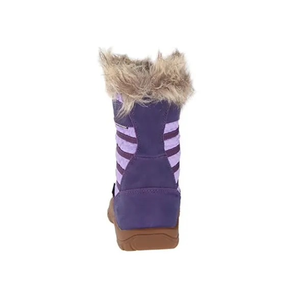 Keen Wapato WP Winter Boots Waterproof Brindle/Cerise Leather Boots Girl’s US 12