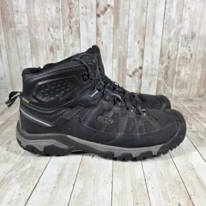 Keen Waterproof Hiking Boots Gore-Tex Lightweight Black Mens Size 16