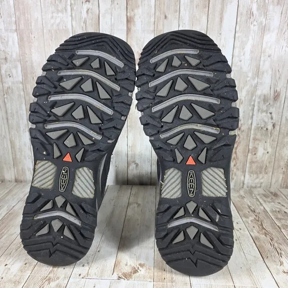 Keen Waterproof Hiking Boots Gore-Tex Lightweight Black Mens Size 16