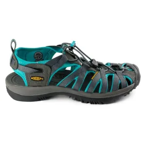KEEN Whisper Sandal Women Closed Toe Sport Teal Dark Shadow Ceramic Grey sz 9