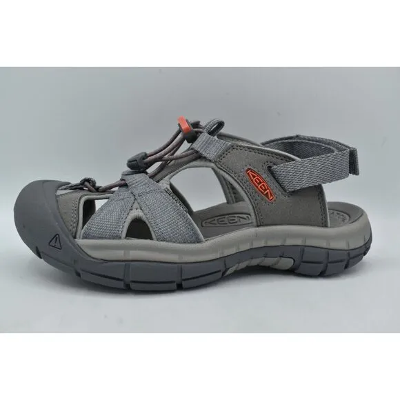 Keen Womens Size 10 Ravine H2 Steel Grey Coral Sport Sandals Shoes