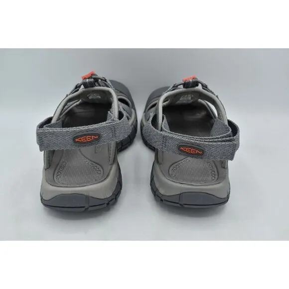Keen Womens Size 10 Ravine H2 Steel Grey Coral Sport Sandals Shoes