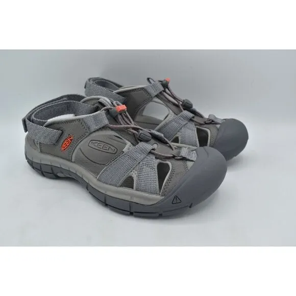 Keen Womens Size 10 Ravine H2 Steel Grey Coral Sport Sandals Shoes