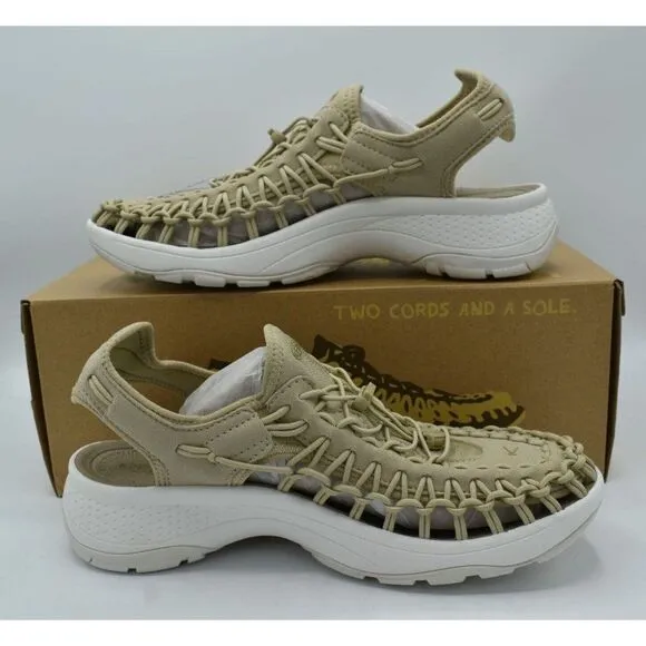 Keen Womens Size 10 Uneek Safari Star White Astoria Sport Sandals Shoes