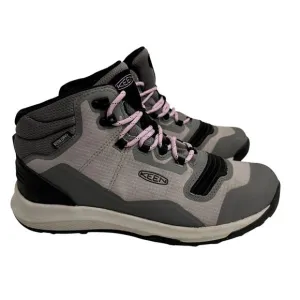KEEN Womens Sz 10 Tempo Flex Mid Lightweight Purple/Gray Waterproof Hiking Boot