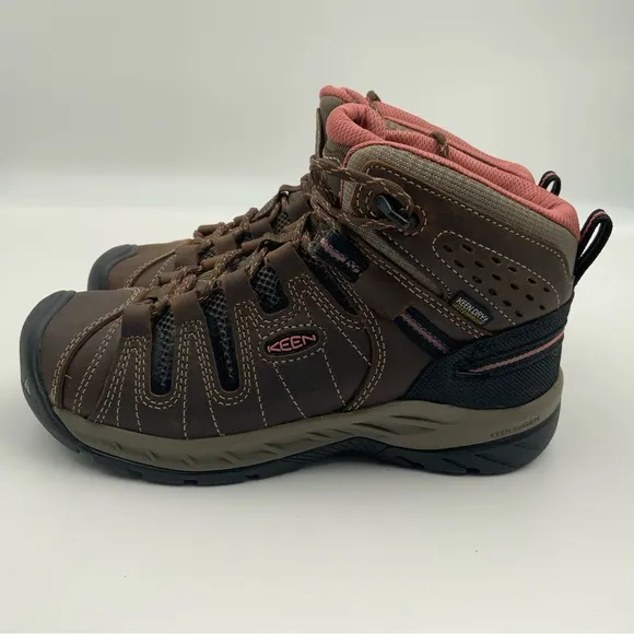 Keen Women’s Utility Hiking  Soft Toe Work Boots. Women Size 8W. Brown (NWB).