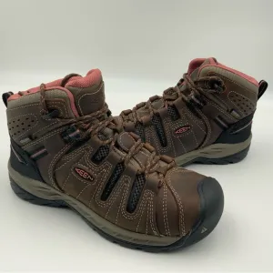 Keen Women’s Utility Hiking  Soft Toe Work Boots. Women Size 8W. Brown (NWB).