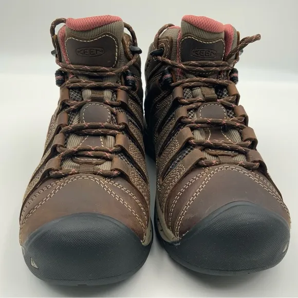 Keen Women’s Utility Hiking  Soft Toe Work Boots. Women Size 8W. Brown (NWB).