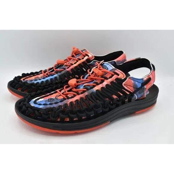 Keen Womens Size 11 Uneek &quot;Jerry Garcia&quot; New York at Night Sport Sandals Shoes