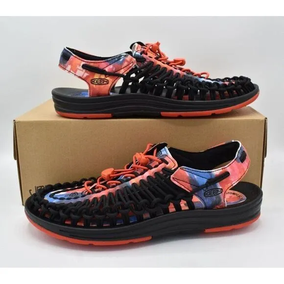 Keen Womens Size 11 Uneek &quot;Jerry Garcia&quot; New York at Night Sport Sandals Shoes