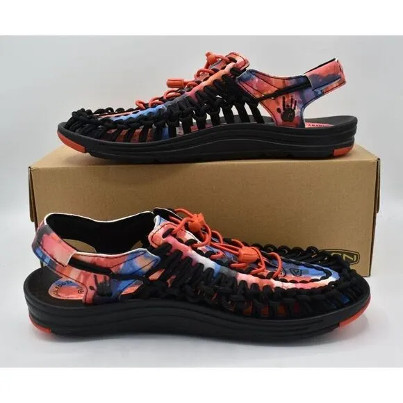 Keen Womens Size 11 Uneek &quot;Jerry Garcia&quot; New York at Night Sport Sandals Shoes