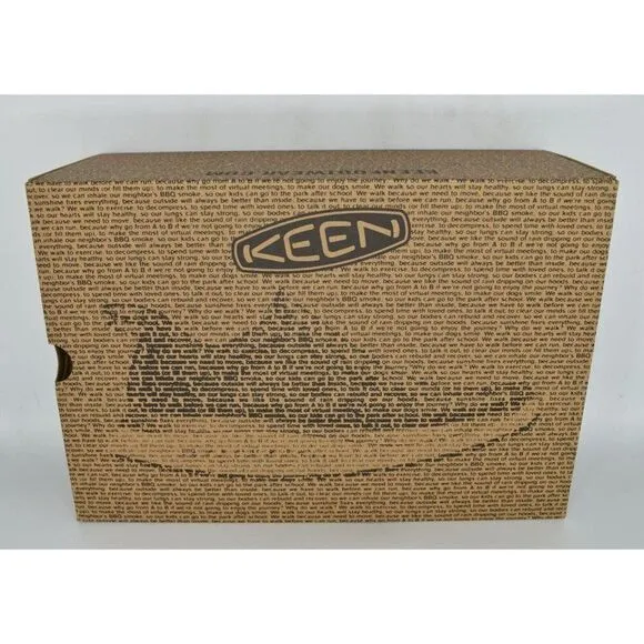 Keen Womens Size 7.5 WK400 Yellow Black Walking Shoes Sneakers