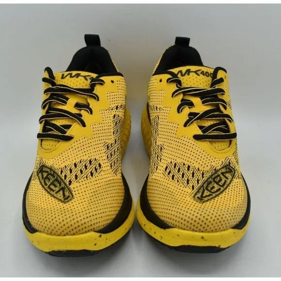 Keen Womens Size 7.5 WK400 Yellow Black Walking Shoes Sneakers