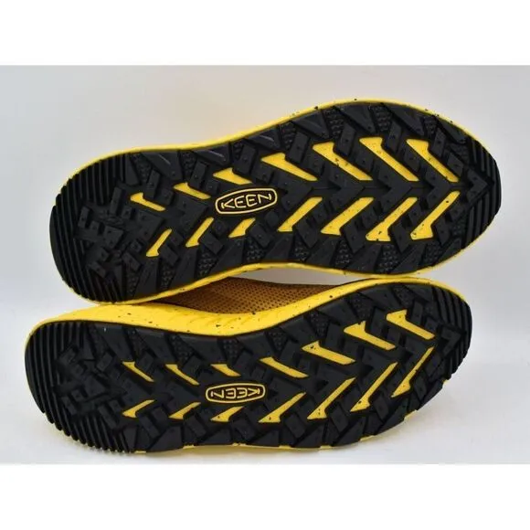 Keen Womens Size 7.5 WK400 Yellow Black Walking Shoes Sneakers