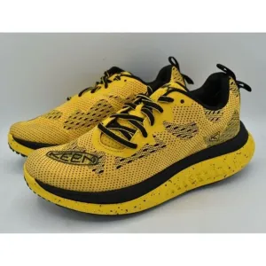 Keen Womens Size 7.5 WK400 Yellow Black Walking Shoes Sneakers