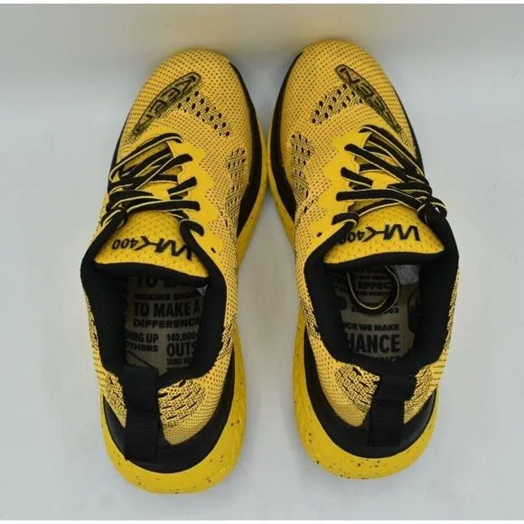 Keen Womens Size 7.5 WK400 Yellow Black Walking Shoes Sneakers