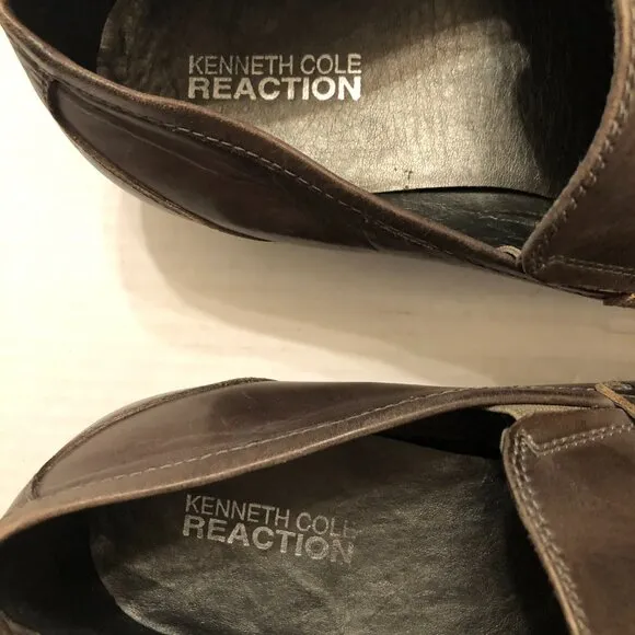KENNETH COLE MEN'S NEW SLIP ON DRESS SHOES  SIZE: 10M