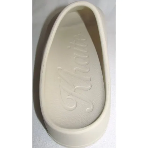 KHAITE Brighton Rubber Beach Summer Sandals Slides Shoes Womens Size 38 US 8