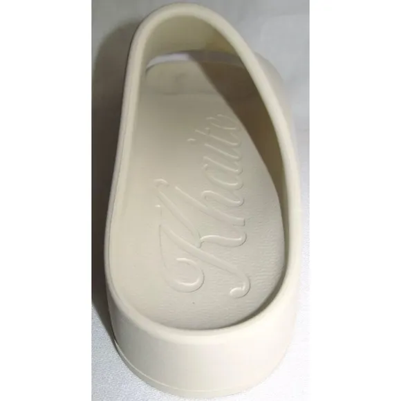 KHAITE Brighton Rubber Beach Summer Sandals Slides Shoes Womens Size 38 US 8