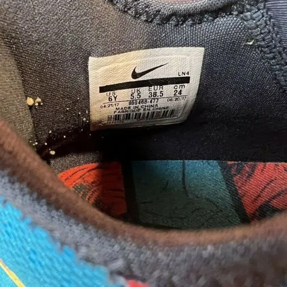 Kids Childrens Lebron 14 XIV Cocoa Beach Akron‎ Blue Sneakers Shoes Size 6 GUC