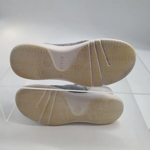 Kizik Madrid Eco Knit Heathered Grey Walking Shoes Men’s Size‎ 9W Women’s 10.5W