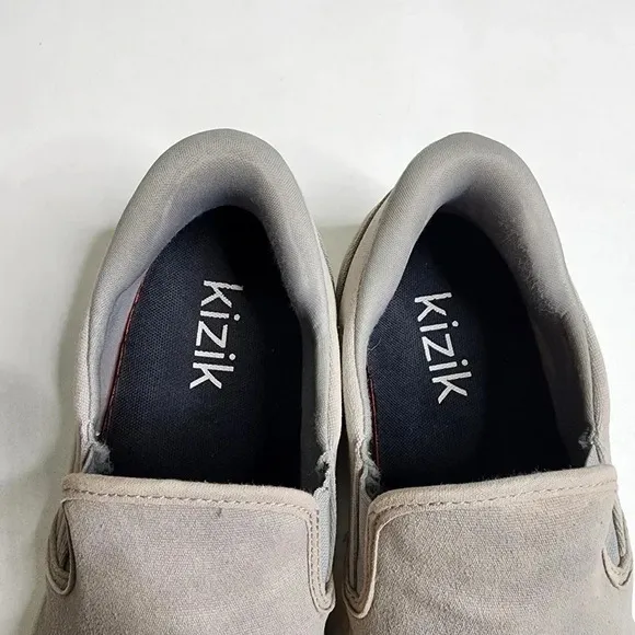 Kizik Slip On Loafers Shoes Gray Size 9 Men's 10.5 Women's