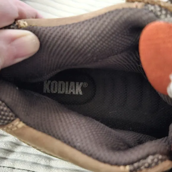 Kodiak Brown and Black Hiking Boots Size 9.5