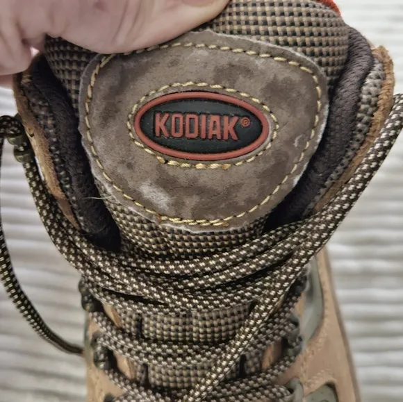 Kodiak Brown and Black Hiking Boots Size 9.5